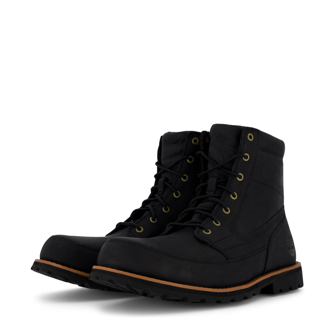 Attleboro Mid Lace Up Boot Jet Jet Black