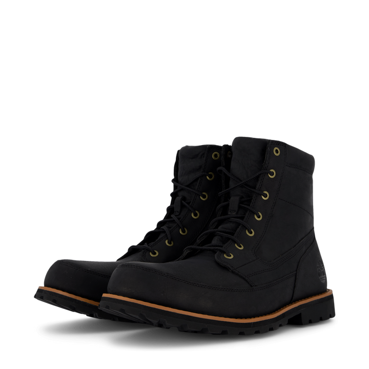 Attleboro Mid Lace Up Boot Jet Jet Black