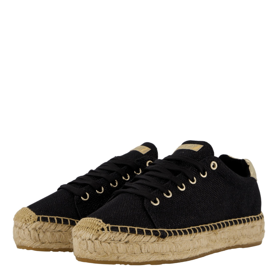 Winn Espadrille Black