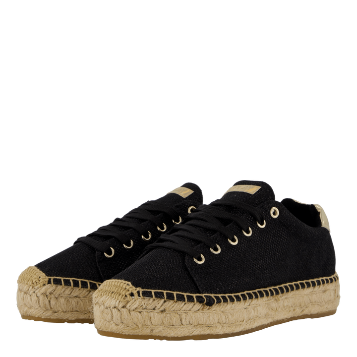 Winn Espadrille Black