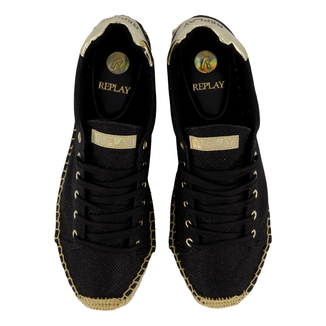 Winn Espadrille Black