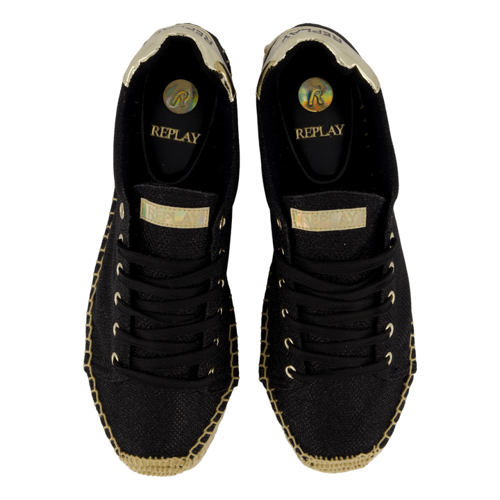 Winn Espadrille Black