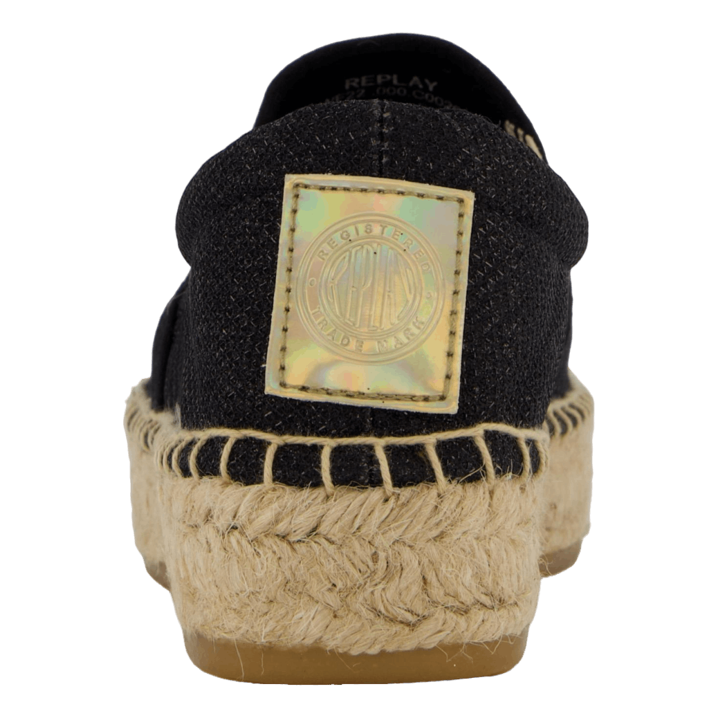 Lawton Espadrille Black