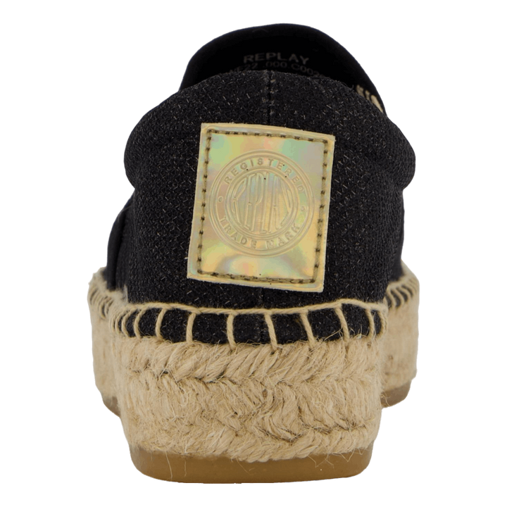 Lawton Espadrille Black