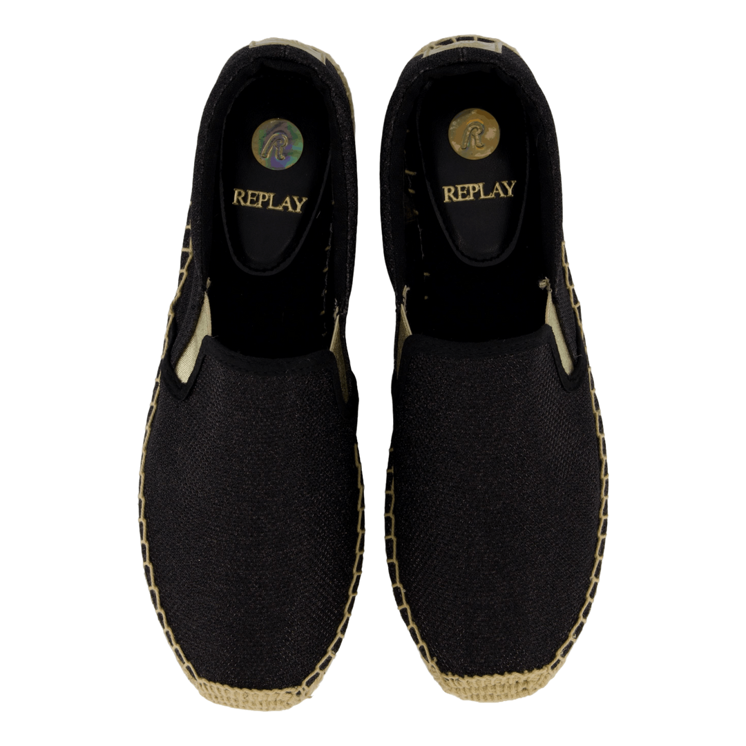 Lawton Espadrille Black
