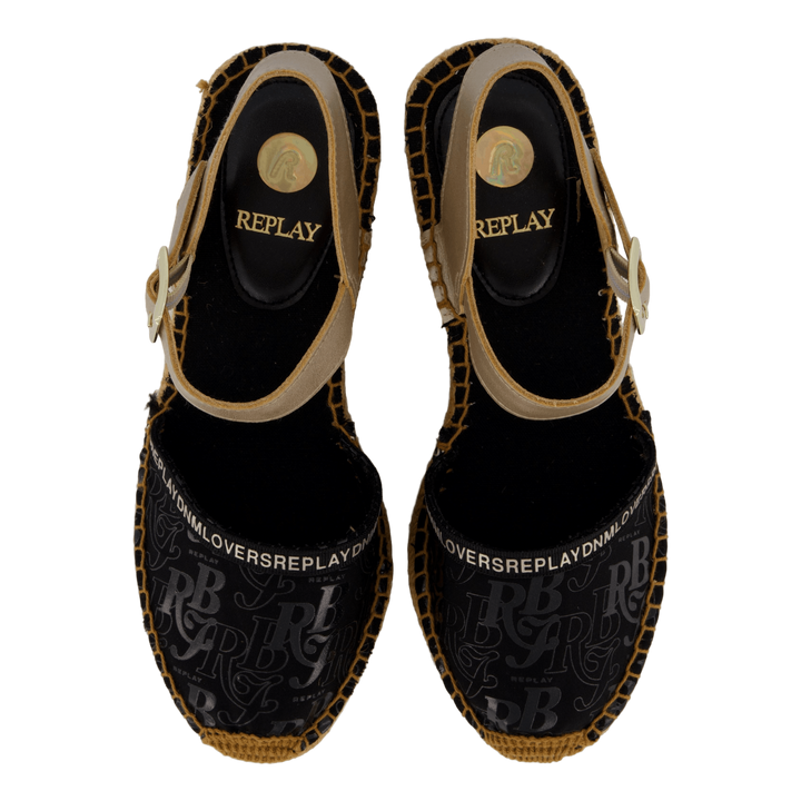 Susan Rbj 3 Espadrille Black