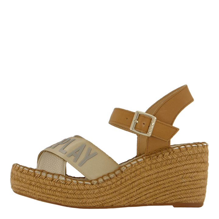 Susan Cross Espadrille Platin
