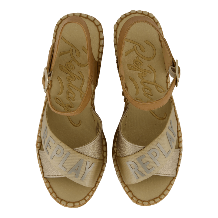 Susan Cross Espadrille Platin