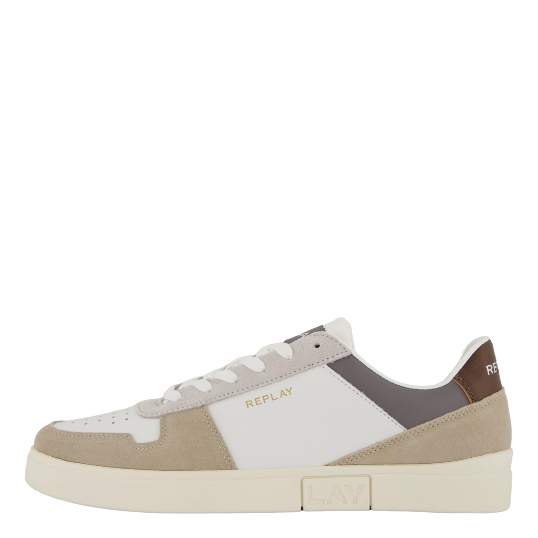 Polys Court 3 Sneaker White Beige