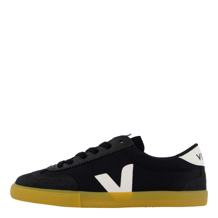 Volley Volley Canvas Blck_white_natur