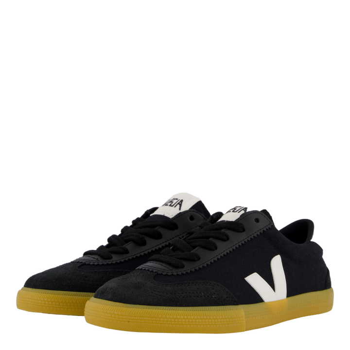 Volley Volley Canvas Blck_white_natur