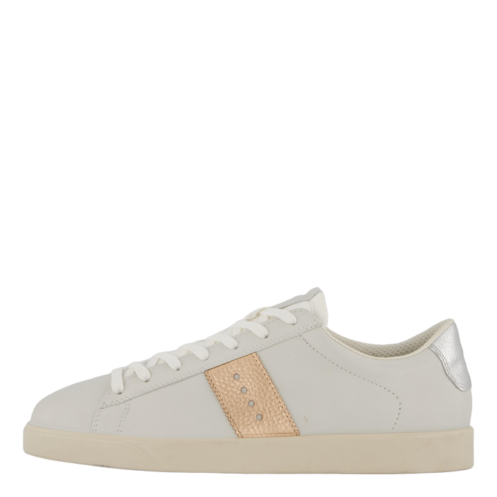 Ecco Street Lite W White/hammered Bronze/pure Sil