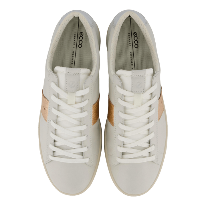 Ecco Street Lite W White/hammered Bronze/pure Sil