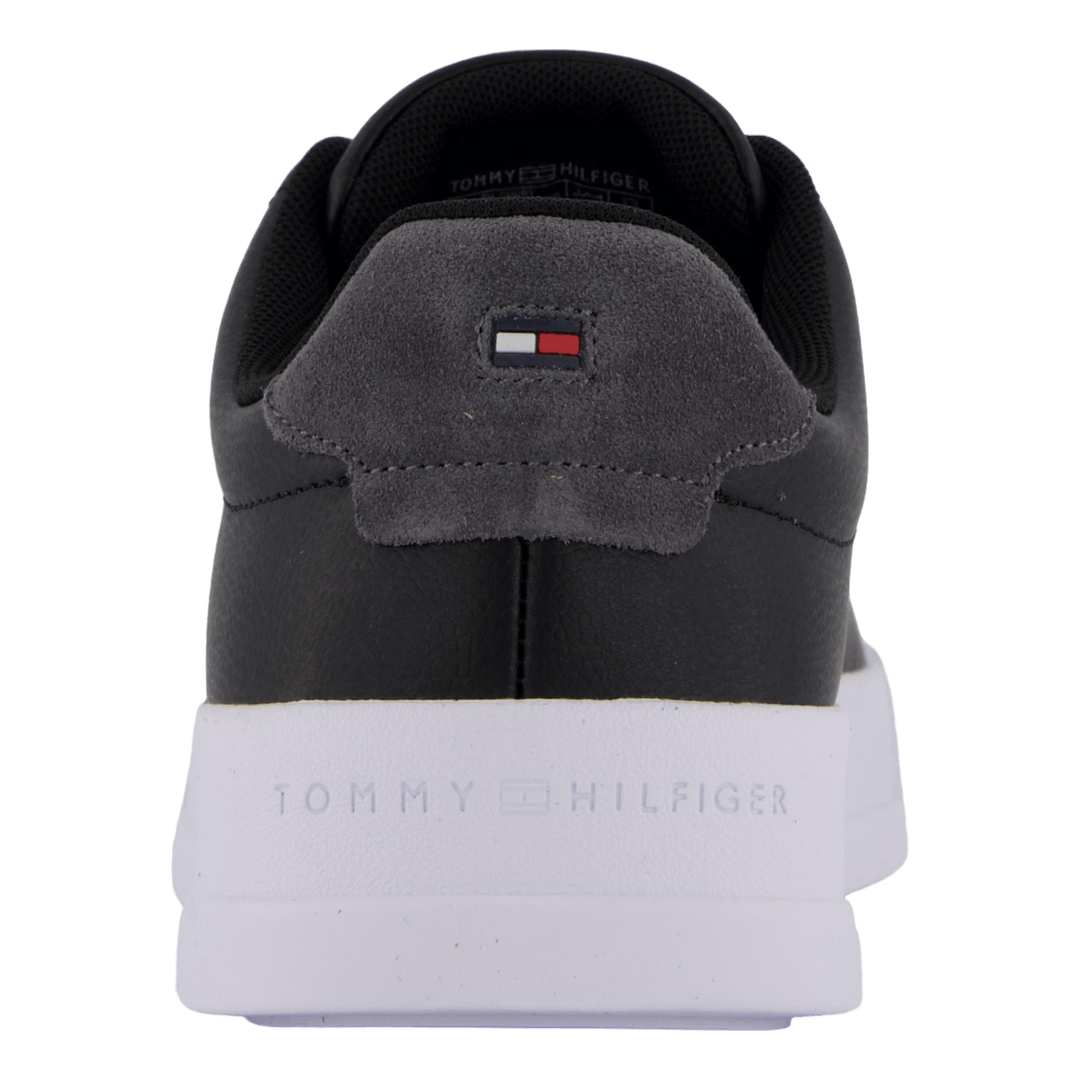 Th Court Leather Grain Ess Black/black
