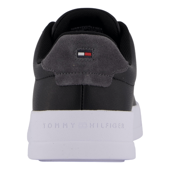 Th Court Leather Grain Ess Black/black