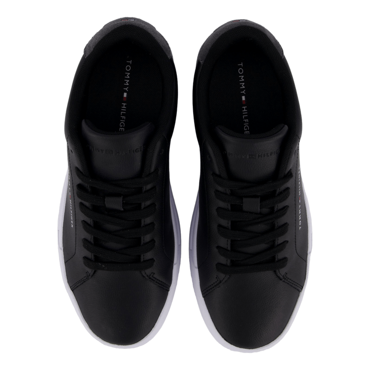 Th Court Leather Grain Ess Black/black