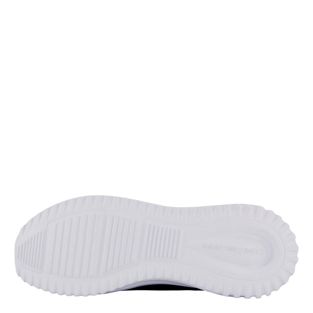 Eva Runner Sock Low Knit Mtr Black/white/ Charcoal Grey