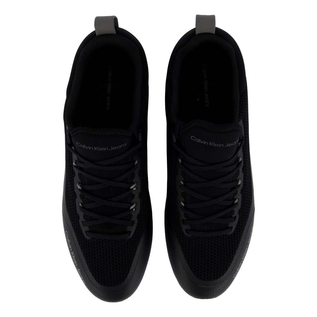 Eva Runner Sock Low Knit Mtr Black/white/ Charcoal Grey