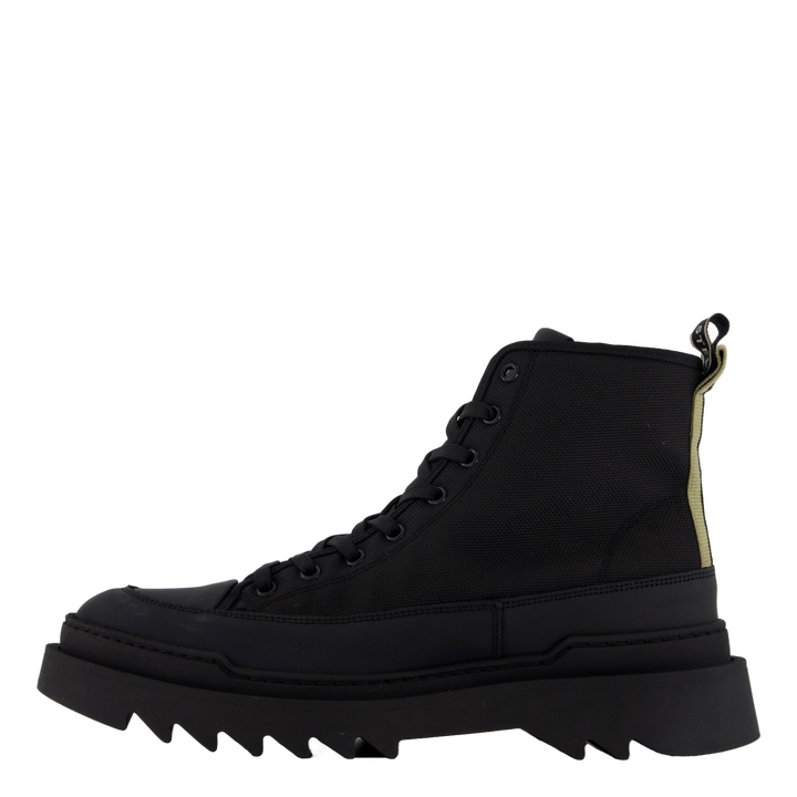 Kamiki High U Textile Black