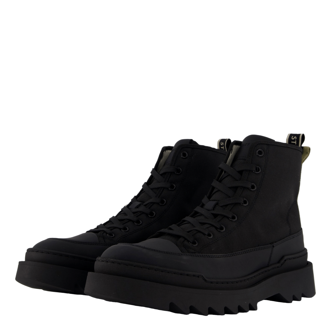 Kamiki High U Textile Black