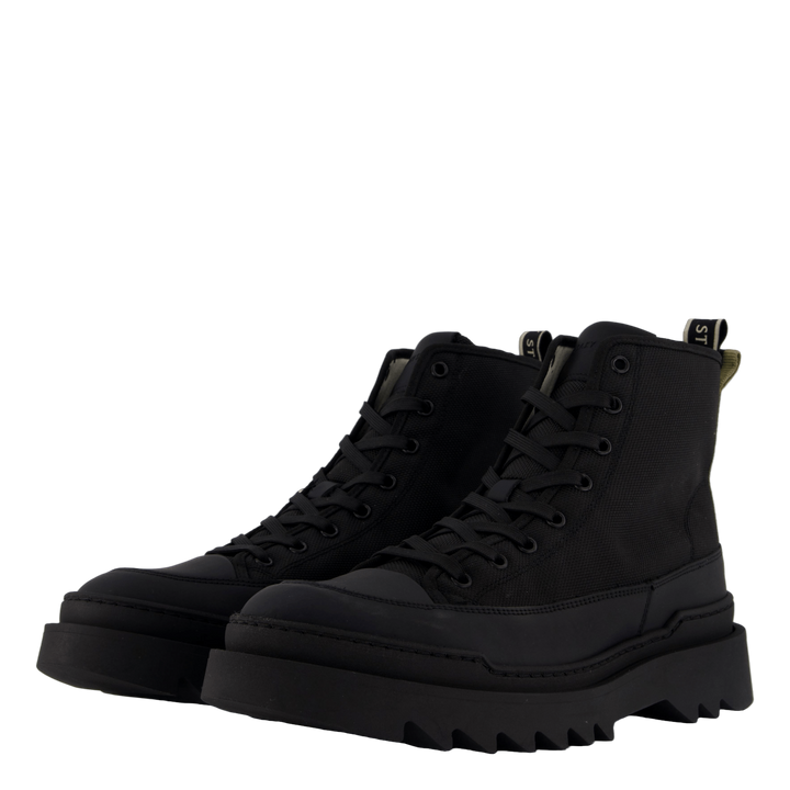 Kamiki High U Textile Black