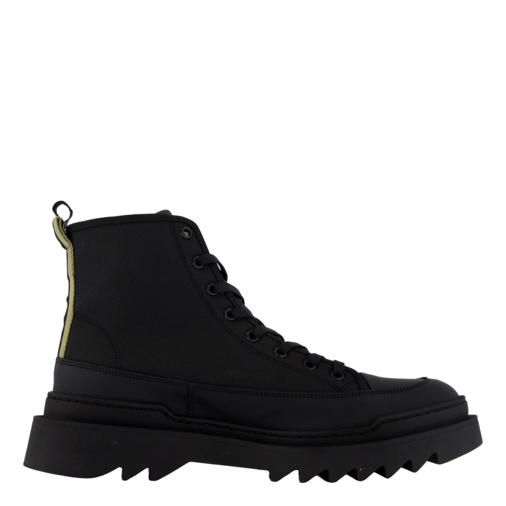 Kamiki High U Textile Black
