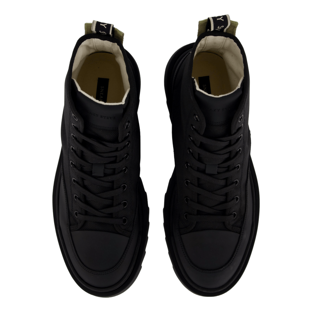 Kamiki High U Textile Black