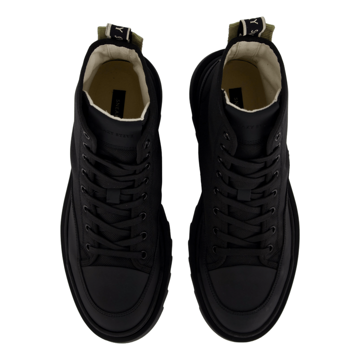 Kamiki High U Textile Black