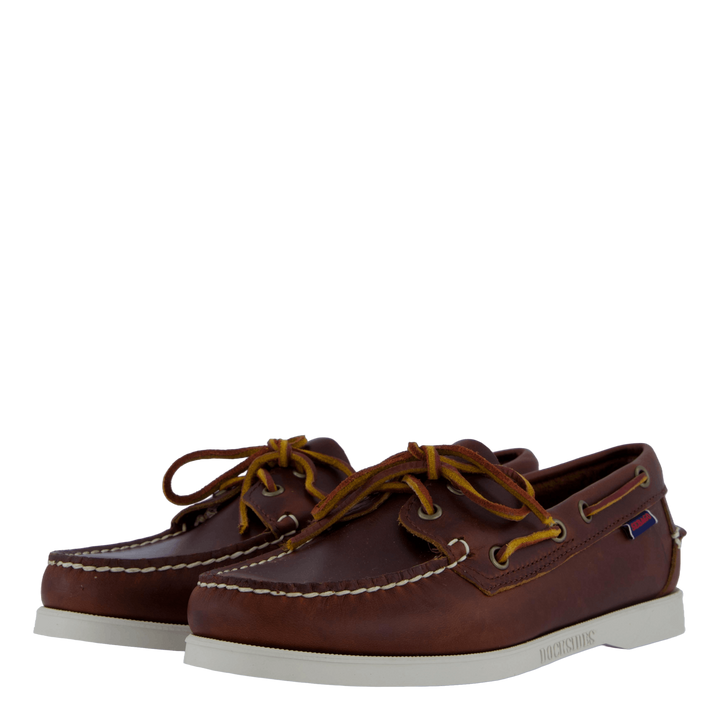 Docksides Portland Waxed W Brown