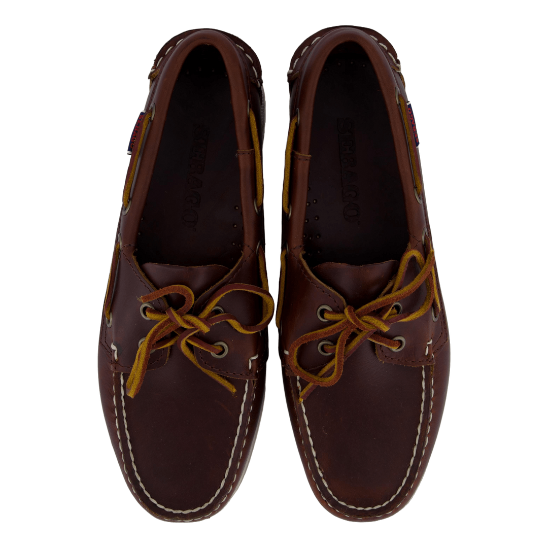 Docksides Portland Waxed W Brown
