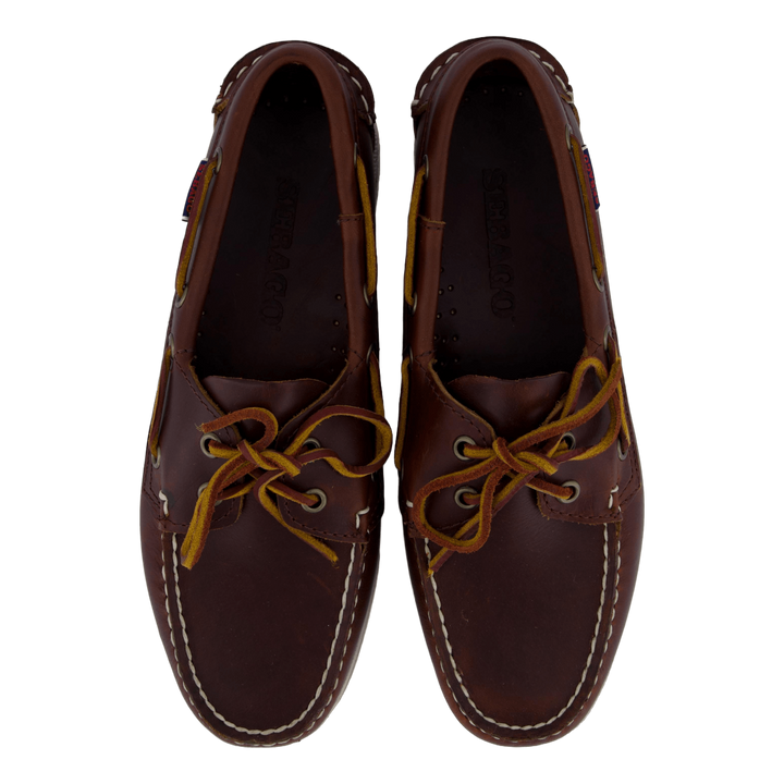 Docksides Portland Waxed W Brown