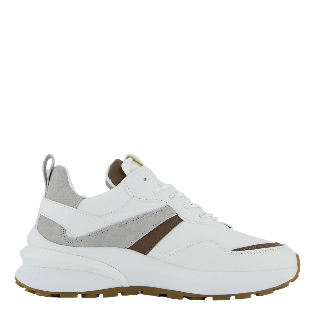 Athena Run White Brown