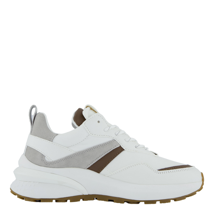 Athena Run White Brown