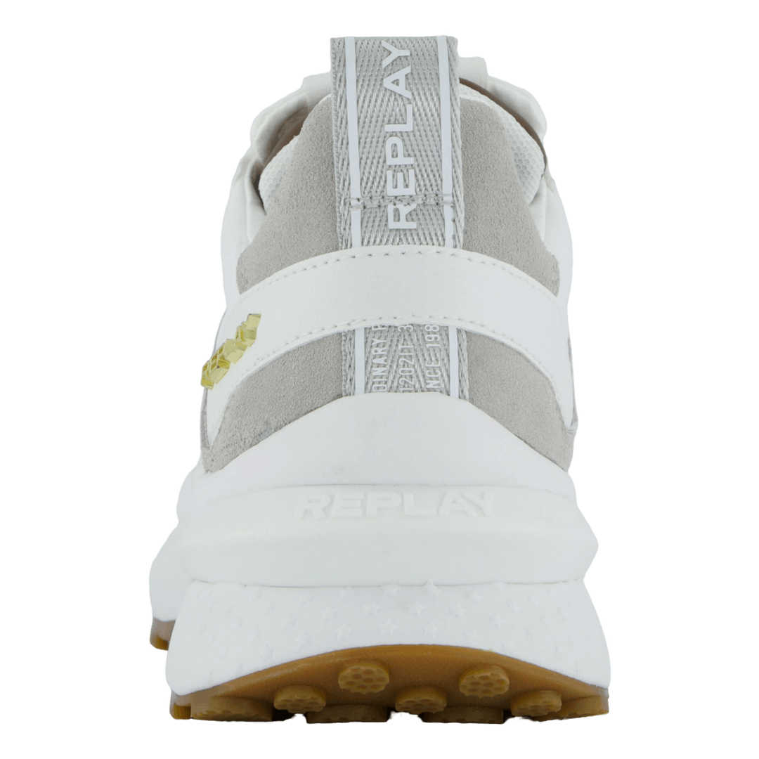 Athena Run White Brown