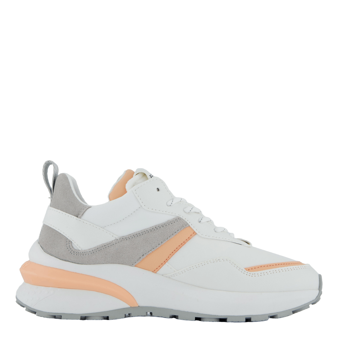 Athena Run White Orange