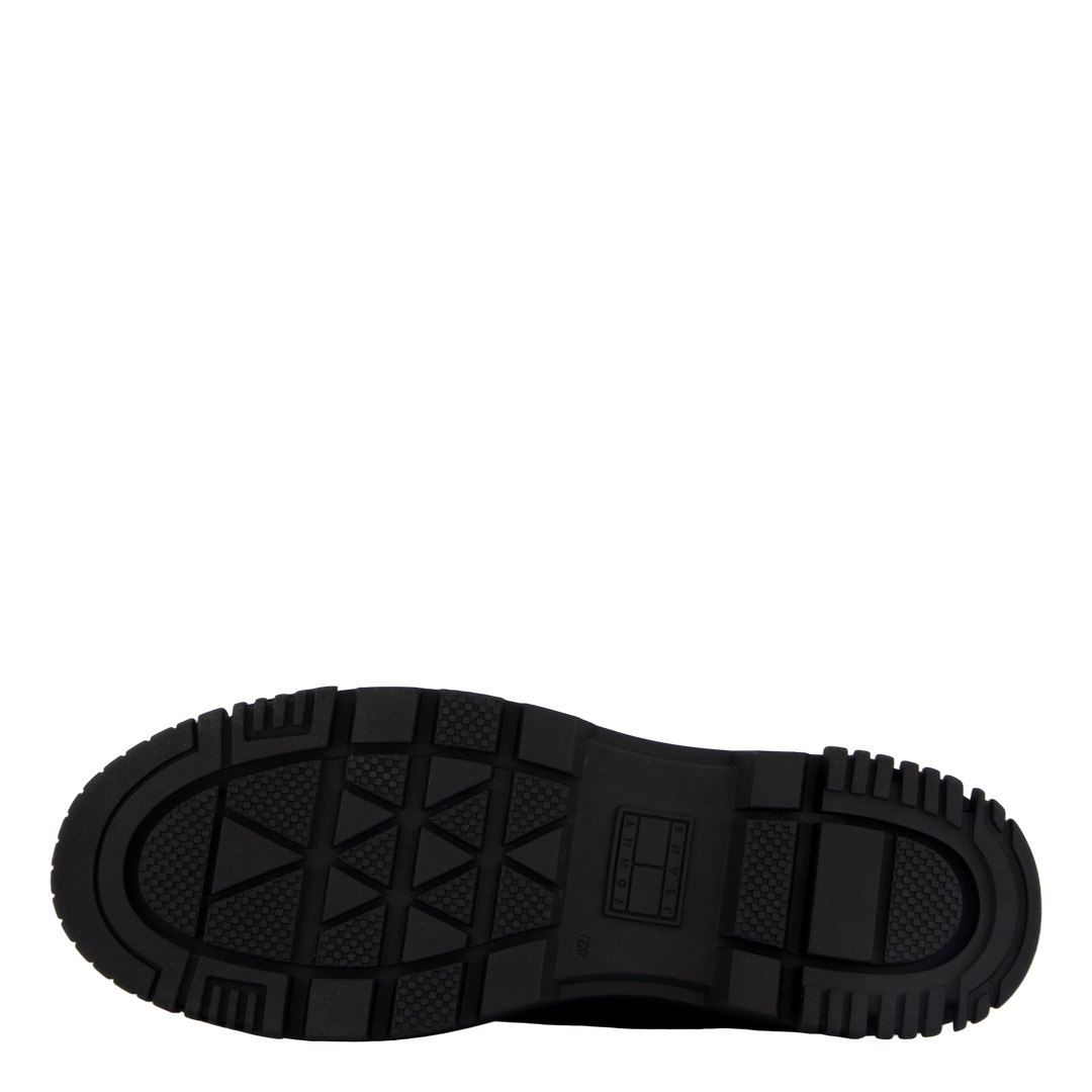 Tjw Zip  Up Flatform Nubuck Bo Black