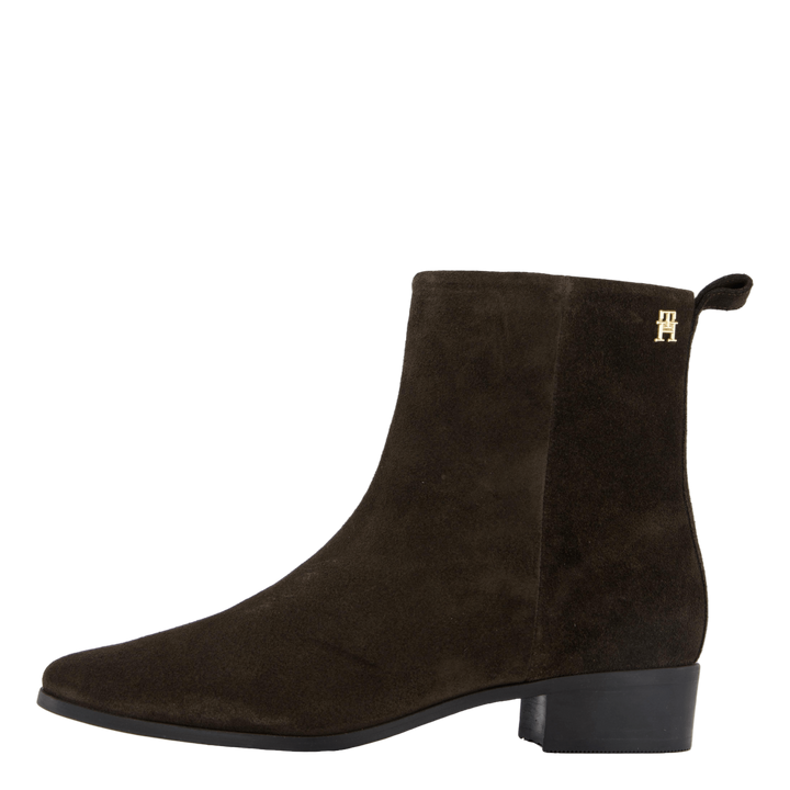 Low Cowboy Flat Suede Dark Coffee