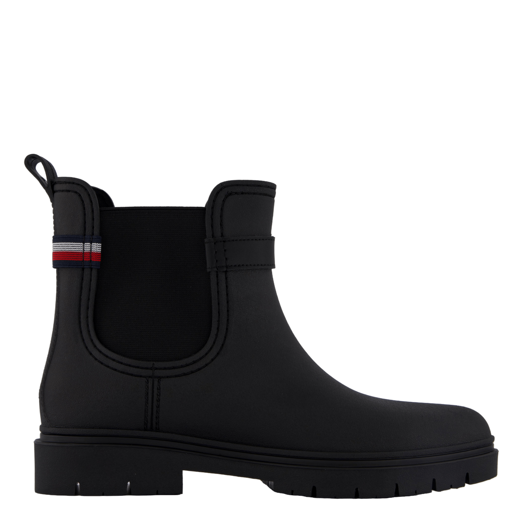 Th Stud Rubberised Rainboot Black