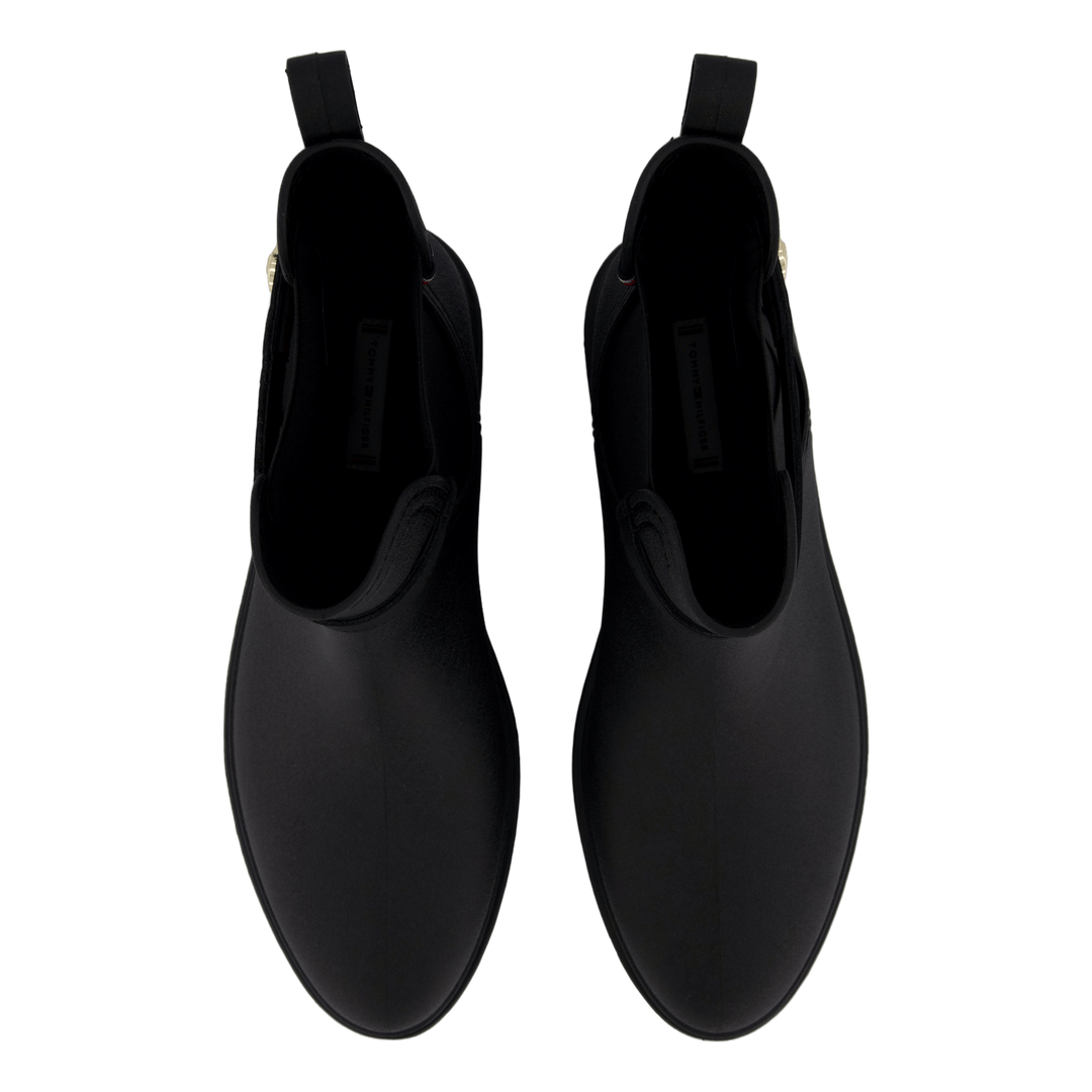 Th Stud Rubberised Rainboot Black