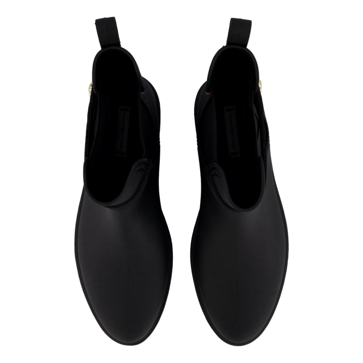 Th Stud Rubberised Rainboot Black