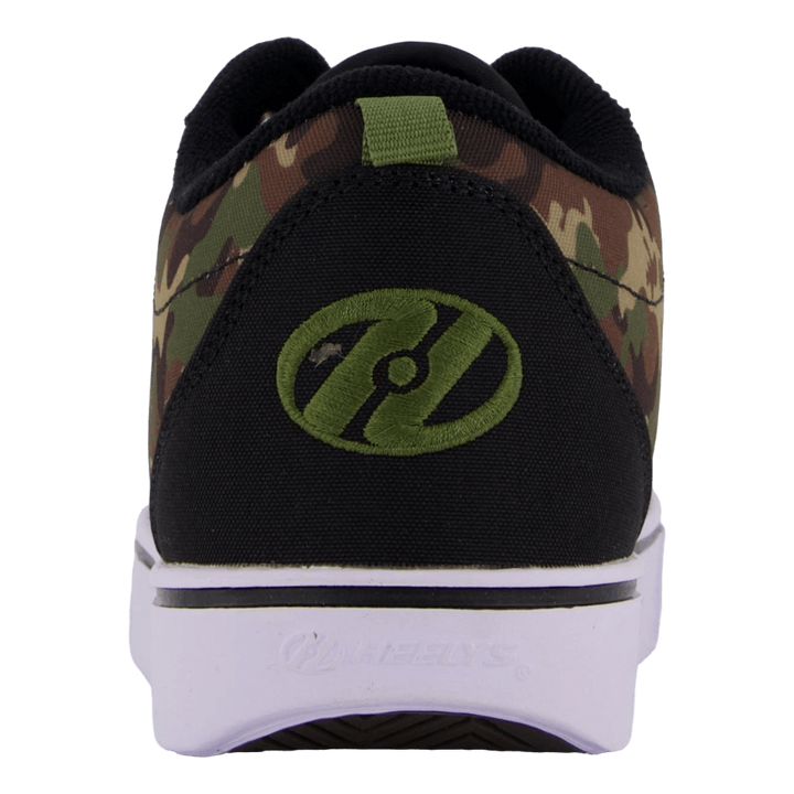 Pro 20 Emb Prints Black/woodland Camo