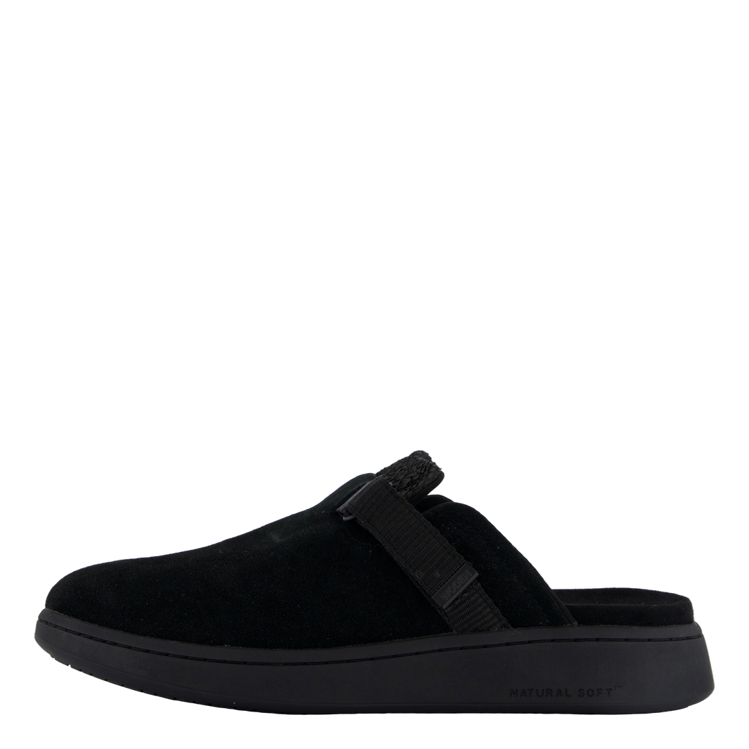 Vega Clog Suede Black