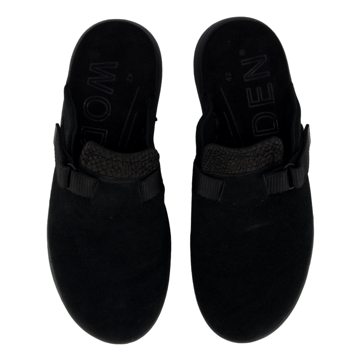 Vega Clog Suede Black