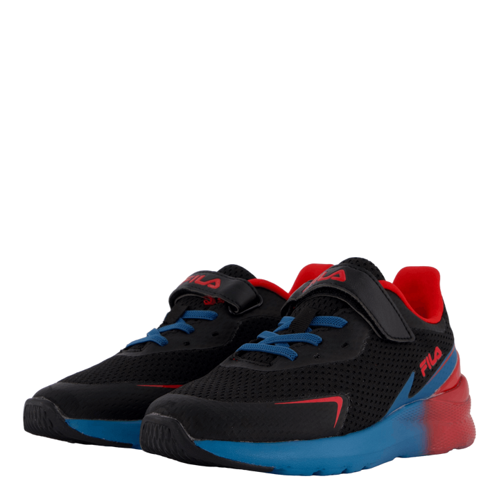 Crusher V Kids Black-adriatic Blue