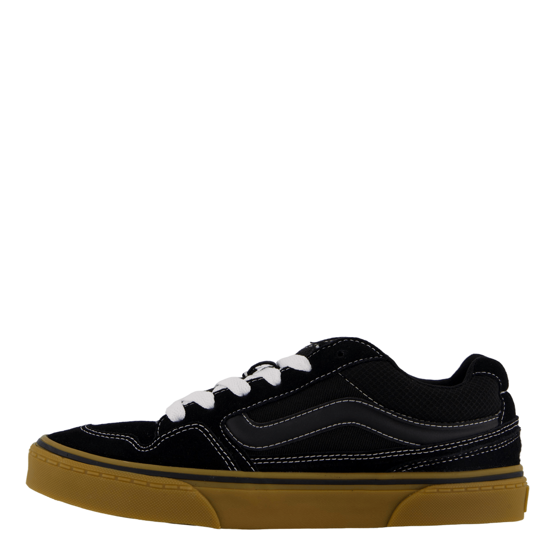 Mn Caldrone Suede Mesh Black/gum