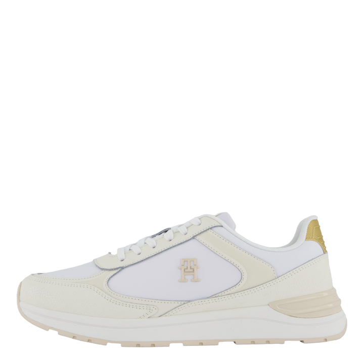 Casual Fashion Runner Lthr White