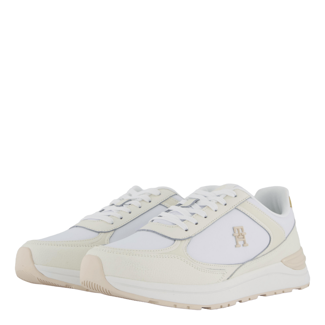 Casual Fashion Runner Lthr White