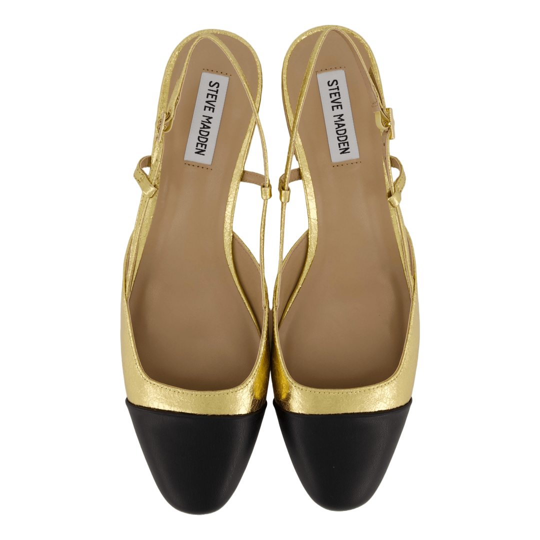 Belinda Ballerina Gold/black