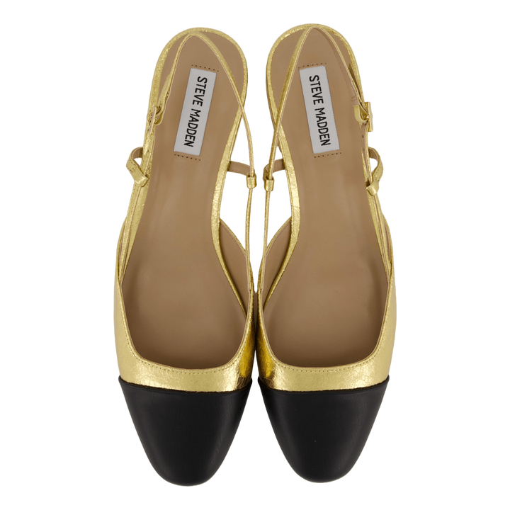 Belinda Ballerina Gold/black