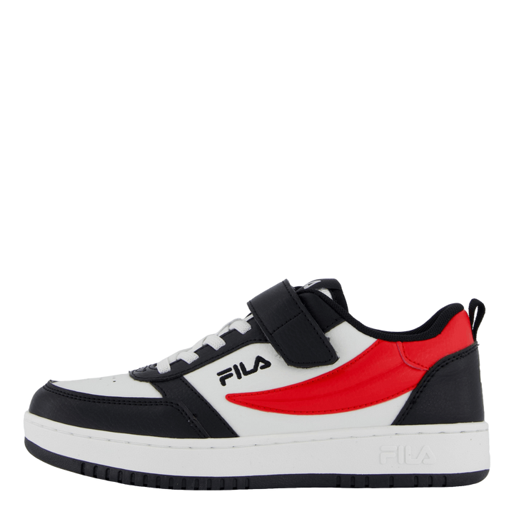 Fila Rega Nf Velcro Kids Black-fila Red